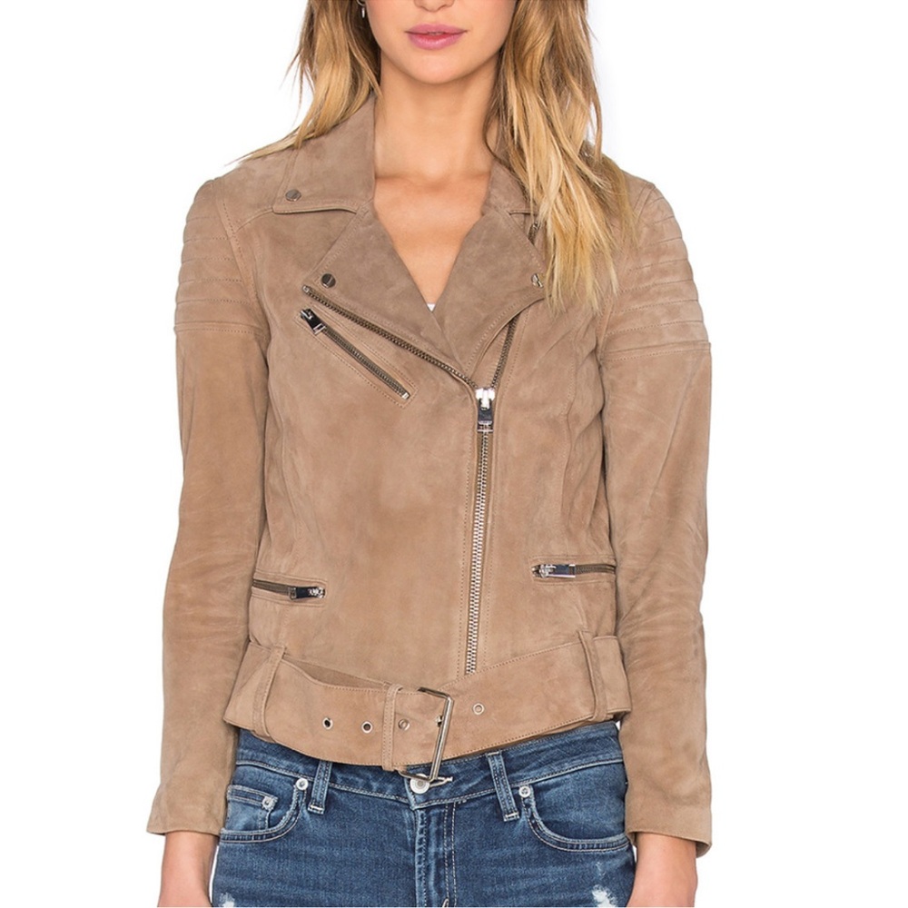 Lamarque Suede Leather Jacket